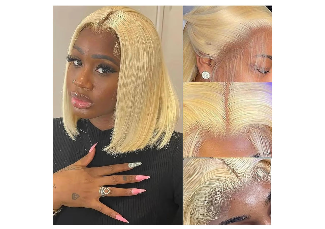 Glueless wig for women 14 Inch